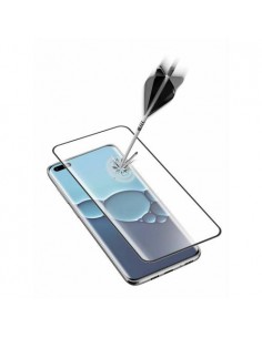 Zaščitno steklo za telefon CellularLine CURVED za Huawei P40 Pro