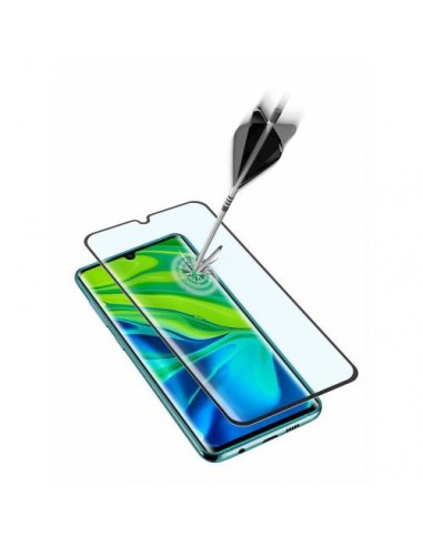 Zaščitno steklo za telefon CellularLine CURVED (TEMPGCUXIAOMINO10K) za Xiaomi Mi Note 10 / 10 Pro / 10 Lite