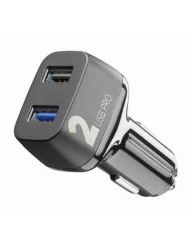 USB polnilec za avto CellularLine (CBRUSB2QC36WK)