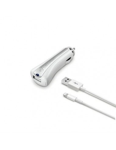USB polnilec za avto CellularLine (CBRUSBMFIIPH5W)
