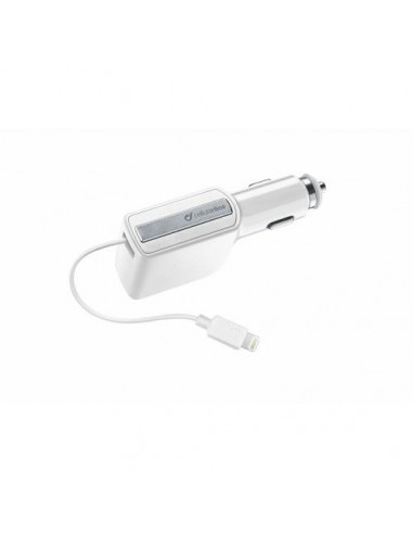 USB polnilec za avto CellularLine (CBRARMFIIPH2AW)
