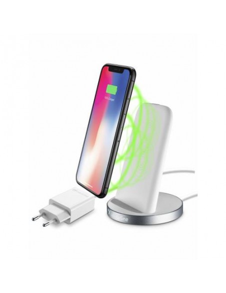 Polnilec brezžični za telefon CellularLine WIRELESTANDIPHW
