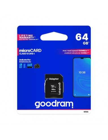 Spominska kartica Micro SDXC 64GB GOODRAM (M1AA-0640R12)