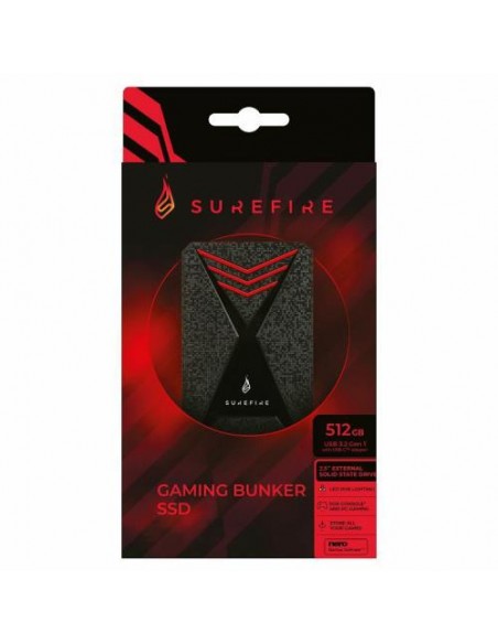 Zunanji SSD Surefire BUNKER 512GB (053683)