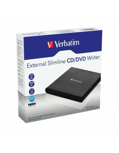 DVD-/+RW Verbatim 098938, zunanji, USB