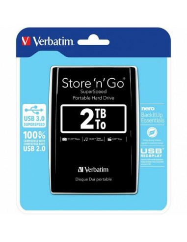 Zunanji disk Verbatim Store'n'Go (053177) 2TB