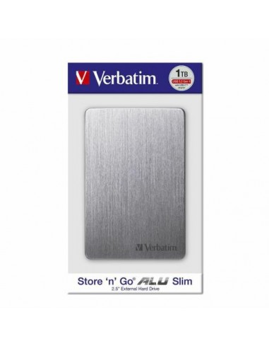 Zunanji disk Verbatim Store'n'Go ALU Slim (053662) 1TB