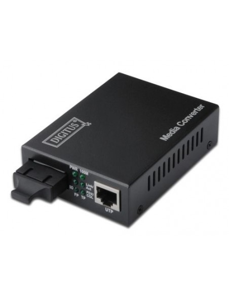 Pretvornik LAN na optični SC Digitus DN-82021-1, Singlemode