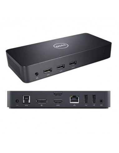Port replikator DELL USB 3.0 Ultra HD Triple Video Docking Station D3100 (452-BBOT)