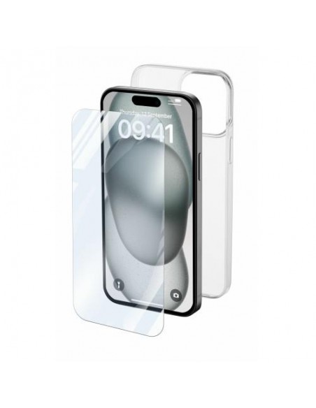 Komplet dodatkov CellularLine PROTKIT za iPhone 15 Plus