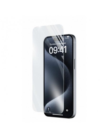 Zaščitno steklo za telefon CellularLine za iPhone 15 Plus / 15 Pro Max