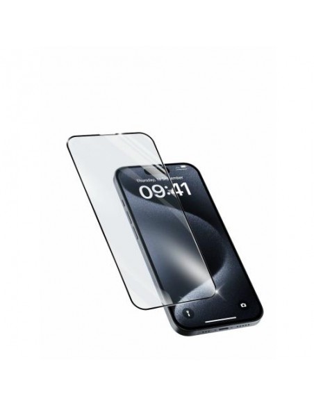 Zaščitno steklo za telefon CellularLine za iPhone 15 Plus / 15 Pro Max