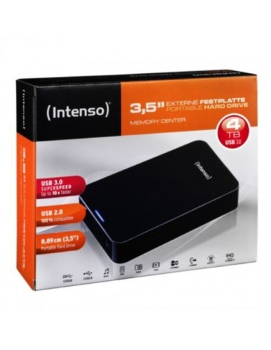 Zunanji disk Intenso 6031512 Memory Center 3.5" 4TB, USB3.0, črn