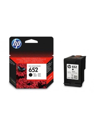 HP kartuša 652 črna za DJ Ink Advantage 1115/2135/3635/3835/4535 (360 str.)