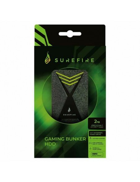 Zunanji disk Surefire BUNKER 2TB (053682)