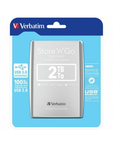 Zunanji disk Verbatim Store'n'Go 2TB (053189)