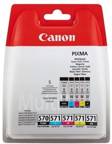 Canon komplet kartuš PGI-570 črna + CLI-571 C+Y+M