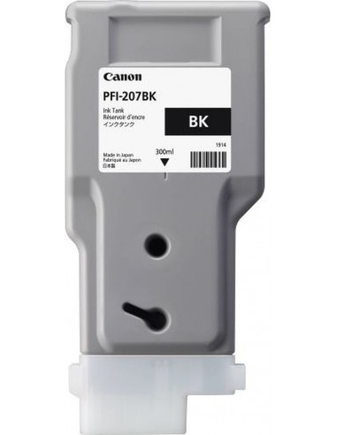 Canon kartuša PFI-207Bk črna za iPF780/685/680 (300 ml)