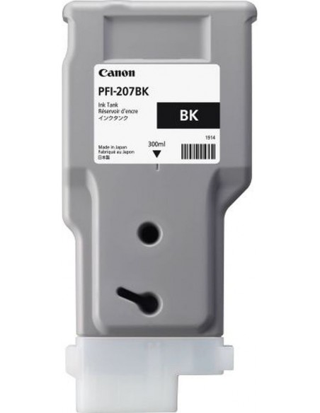 Canon kartuša PFI-207Bk črna za iPF780/685/680 (300 ml)