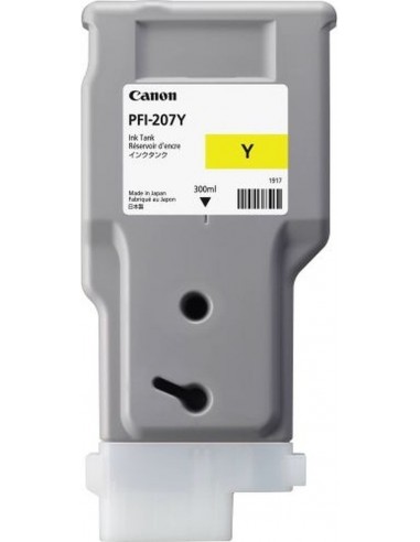 Canon kartuša PFI-207Y Yellow za iPF 780/685/680 (300 ml)