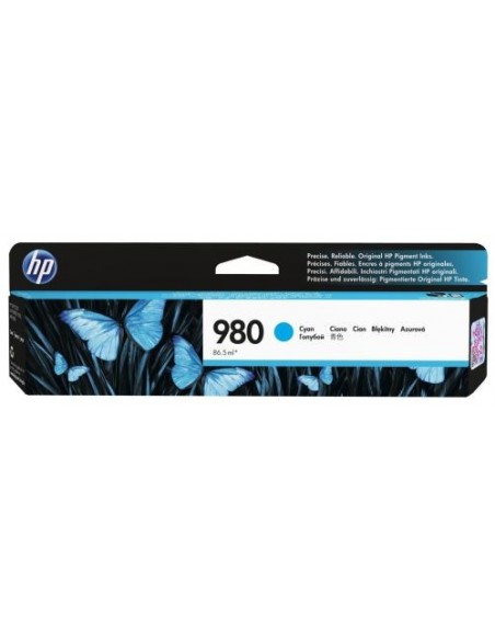 HP kartuša 980 Cyan za OJ Enterprise MPF X585DN/F (6.600 str.)