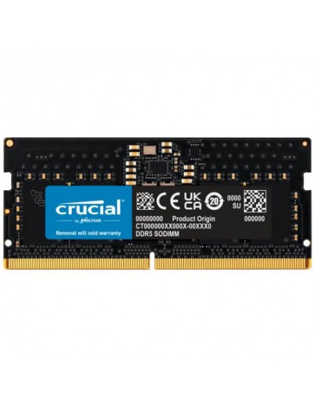 RAM SODIMM DDR5 8GB 5600MHz Crucial (CT8G56C46S5)