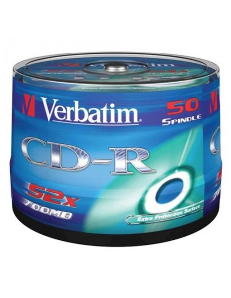 CD-R medij Verbatim 43351, 700MB, 52x, 50-pack Cake