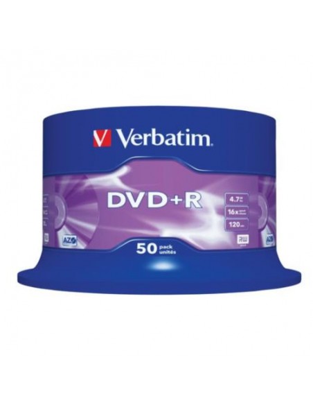 DVD+R medij Verbatim 43550, 4.7GB, 50-pack Cake