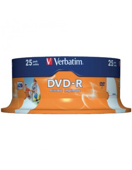 DVD-R medij Verbatim 43538, 4.7GB, 25-pack Cake