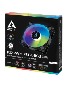 Ventilator Arctic P12 PWM PST A-RGB (ACFAN00231A)