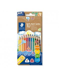 Barvice Staedtler Noris Club jumbo, 10/1 + šilček