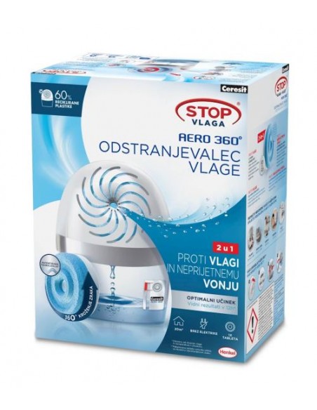 Odstranjevalec vlage Ceresit Stop 360° + tableta 450g