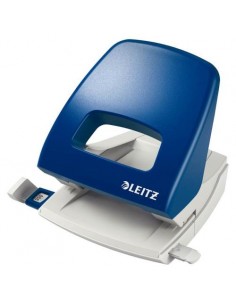 Luknjač Leitz, do 25 listov, moder