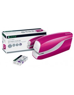 Spenjač Leitz WOW, do 10 listov, pink
