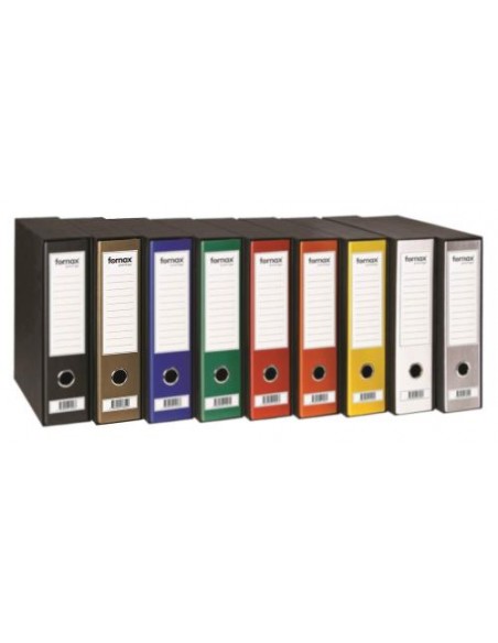 Registrator Fornax Prestige A4 80mm z ovojem, zlat