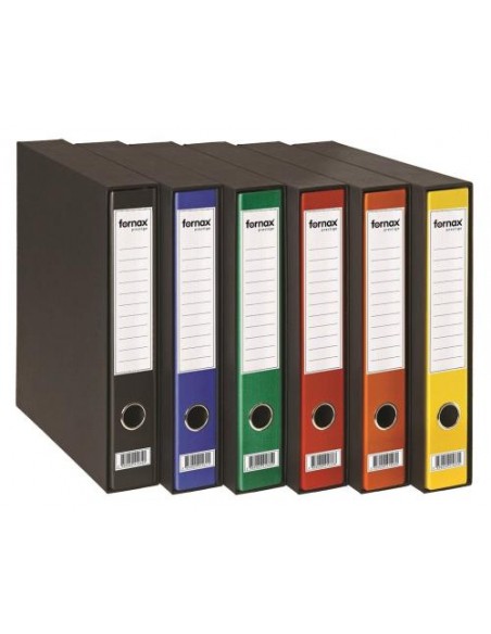 Registrator Fornax Prestige A4 60mm z ovojem, oranžen