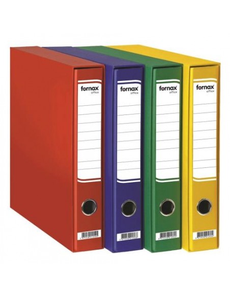Registrator Fornax Office A4 60mm z ovojem, rumen