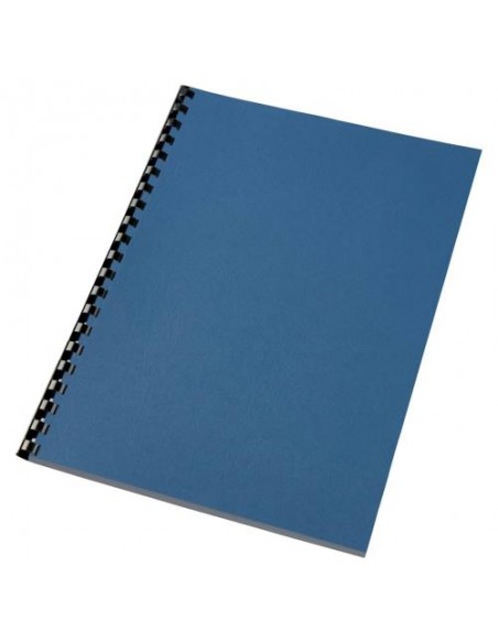 Platnice za vezavo GBC LeatherGrain, A4, 250g, modra, 100/1