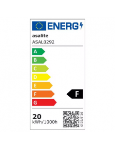 LED reflektor Asalite ASAL0292, 20W, 4500K, White Floodlight Slim