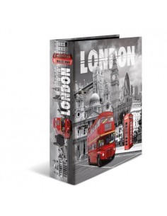 Registrator Herma Trend Cities London A4 70mm brez ovoja
