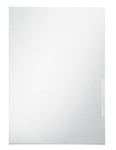 Mapa L Leitz PVC sijaj, 100/1, prozorna