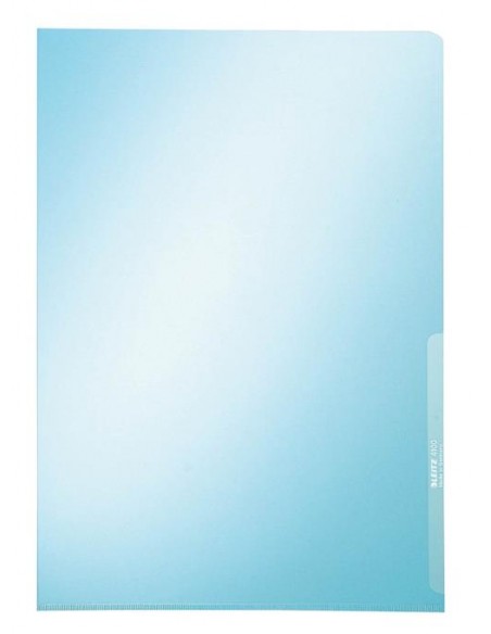 Mapa L Leitz PVC sijaj, 100/1, modra