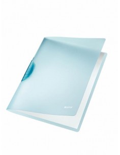 Mapa clip Leitz A4, svetlo modra