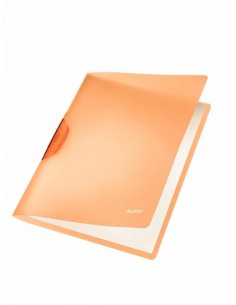 Mapa clip Leitz A4, oranžna