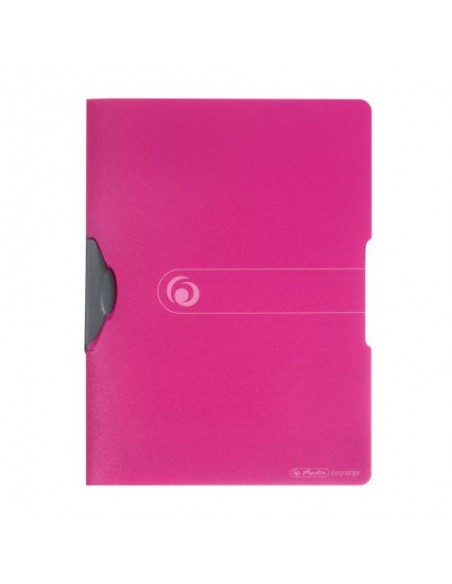 Mapa clip Herlitz A4, mat vijola