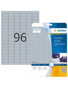 Etikete Herma Superprint Special, 30.5x16.9 mm, srebrne