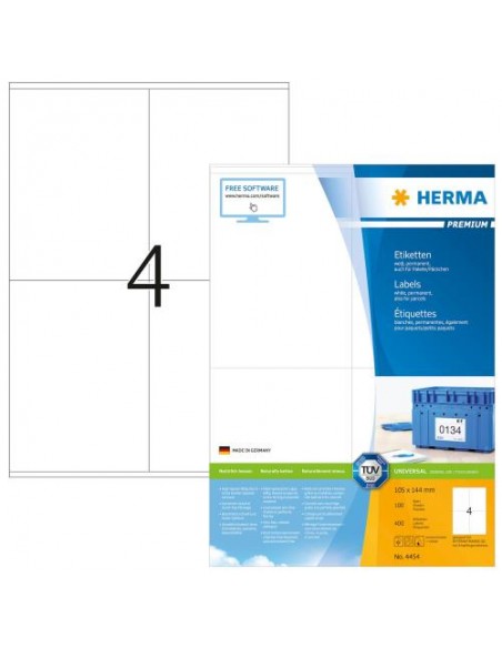 Etikete Herma Superprint Premium, 105x144 mm