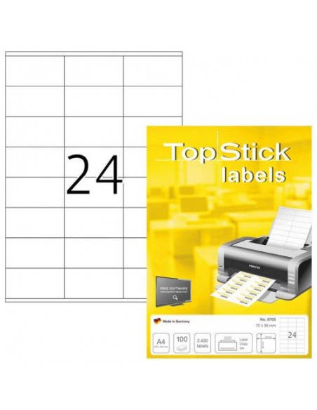 Etikete Herma TopStick, 70x36 mm