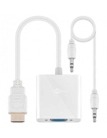 Adapter HDMI-M/VGA-Ž Goobay