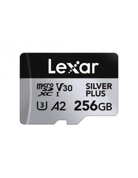 Spominska kartica Micro SDXC 256GB Lexar Professional SILVER Plus (LMSSIPL256G-BNANG)